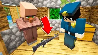 ПОЛИЦИЯ НАШЛА ЭТО У ПРОСТОГО ДЕРЕВЕНСКОГО ЖИТЕЛЯ ДОМА В МАЙНКРАФТ 100% MINECRAFT ТРОЛЛИНГ ЛОВУШКА