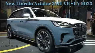 Dual Color Body | 27-Inch High-Definition Screen | Chengdu Auto Show | New Lincoln Aviator SUV 2025