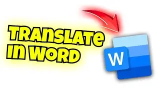 how to translate in word document