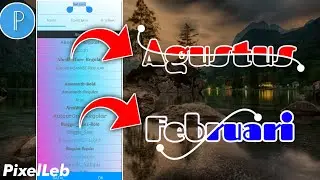 Cara membuat teks terbelah dengan garis melengkung || pake aplikasi pixelab