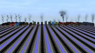 The Ultimate British Steam Race! (Viewer’s Request)