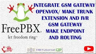 FreePbx 15 And OpenVox GSM Gateway Installation and Setup #freepbx