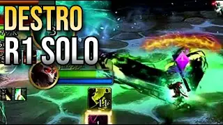 DESTRUCTION WARLOCK |  R1 SHUFFLE GAMES | WoW Arena