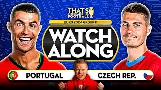 PORTUGAL vs CZECH REPUBLIC EURO 2024 Watchalong Mark GOLDBRIDGE LIVE