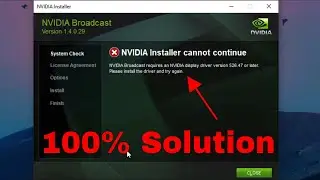 nvidia installer cannot continue | nvidia installer cannot continue |