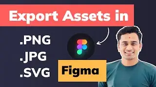 How to export assets in FIGMA