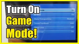 How to Turn on GAME MODE & Reduce Input Delay on Old Samsung TV (PS4, PS5, Xbox)