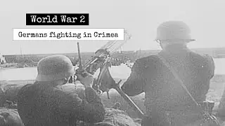 World War 2 - German Newsreel On Fighting Crimea - German Army In Crimea