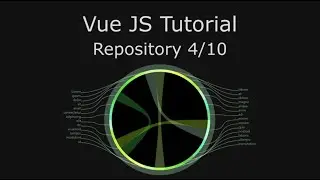 Vue JS tutorial - Dependency Wheel - Repository 4/10