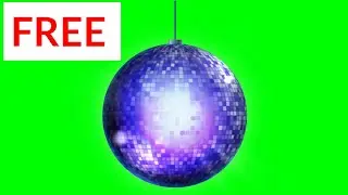 Disco Light Animation | Free Green Screen | Tech Library 