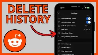 How To Delete Reddit Browsing History