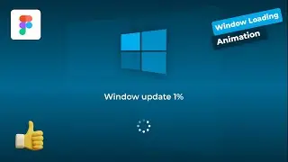 Window Loading Animation Like A Pro figma toturial