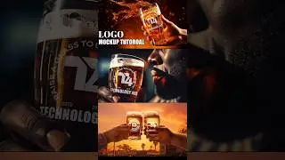 How Aamazing these Mockups are 🤯 #logomockup #graphicdesign #shorts #ytshorts #logo