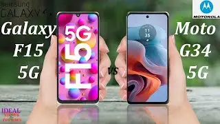 Samsung Galaxy F15 5G vs Motorola moto G34 5G