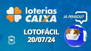 Resultado da Lotofácil - Concurso nº 3160 - 20/07/2024