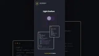 Light Bulb Animation Using HTML and CSS  |  #bulb #html #css #cssanimation #shorts #shortvideo #yt