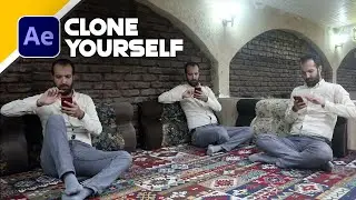 After Effects 2023 Tutorial : Clone Yourself in After Effects ( Mask Tool )