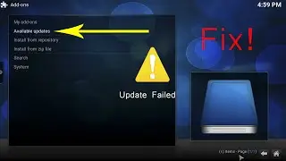 Add-ons not Updating/Installing Fix (Kodi/XBMC)