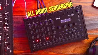 Korg Drumlogue Sequencing / Polymeters + FX sends (w/ Lyra-8)