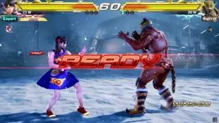 Tekken 7 [PS4]: Xiaoyu, Lucky Chloe & Asuka vs. King (online ryona session [リョナ])