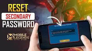 How to Reset Secondary Password in MLBB on iPhone in 2024 | Change Mobile Legends Secondary Password