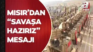 Mısır ordusundan gövde gösterisi! Sisiden savaş mesajı mı? | A Haber