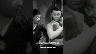 “UN MINISTRE QUI TIENDRAIT SES PROMESSES, CE SERAIT UN PARJURE” Pauline Carton 1948