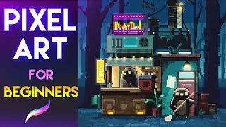 Pixel Art for BEGINNERS  [Procreate Pixel Art Tutorial]