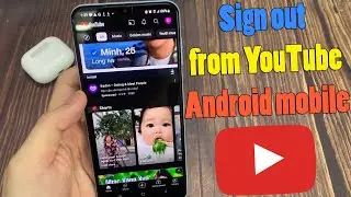 How to Sign out from YouTube in Android Phone (2023)