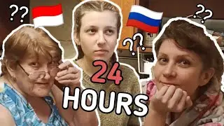 24 hours speaking INDONESIAN with RUSSIAN FAMILY