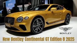 Bentley's Special Car for China | 4.0L Twin Turbo V8 | New Bentley Continental GT Edition 8 2025
