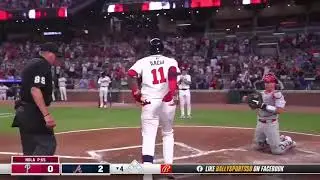 Orlando Arcias 12th home run of the season is a 2-run shot