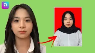 cara edit foto pakai kemeja putih wanita hijab di picsart