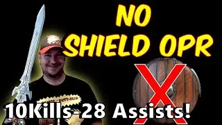 New World PVP Outpost rush without a shield!