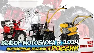 Выбор популярных мотоблоков в России 2024 году. Лучшие российские и китайские мотоблоки!