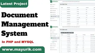 Document management system project | Electronic document management system | Source Code & Projects