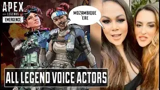 All Apex Legends VOICE ACTORS, Who is the voice of your FAVOURITE LEGEND?