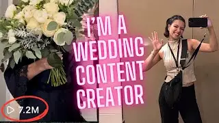 Day in the life of a WEDDING CONTENT CREATOR 🤳🏻👰🏻‍♀️