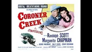 Вестерн  Коронер Крик (1948)  Randolph Scott Marguerite Chapman