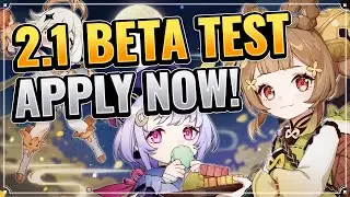 Patch 2.1 Global Beta Test! (APPLY NOW! GOOD LUCK!) Genshin Impact News Yoimiya Ayaka Baal Inazuma