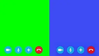 ЗВОНОК В SKYPE ФУТАЖ GREEN/BLUE SCREEN