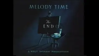 Melody Time German VHS Closing (Disney) 1987 HQ audio