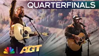 Ashes & Arrows Performs Original Song, "Wild Horses" | Quarterfinals | AGT 2024