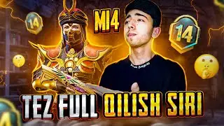 M14 RPni TEZ FULL QILISH SIRI 🤩 PUBG MOBILE!!!