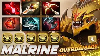 Malrine Sand King Overdamage - Dota 2 Pro Gameplay [Watch & Learn]