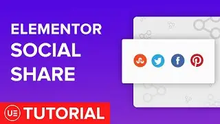 Social Sharing Widget in UAE (Ultimate Addons for Elementor)