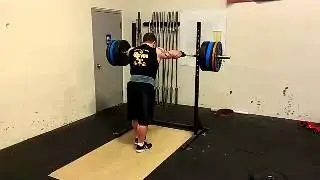 275x6 Strict Overhead Press Justin Randal