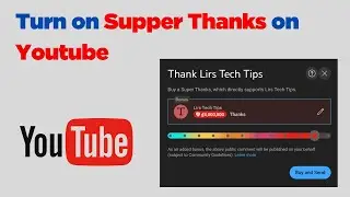 Youtube: Turn on Supper Thanks