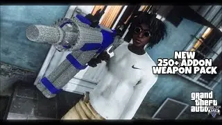 Whole New 250+ Addon Weapon Pack In GTA RP (FiveM) | Blender 3D Modeled