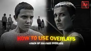 How to use overlays ;after effects
